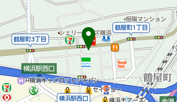 クロロフイル横浜鶴屋町美顔教室の地図画像