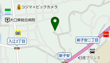 クルーズの地図画像