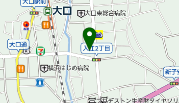 ヤマハチ商店の地図画像