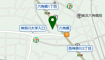 六角橋質店の地図画像