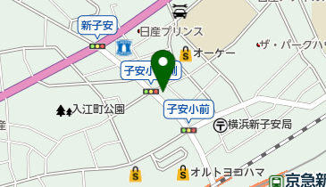 日架設工株式会社の地図画像