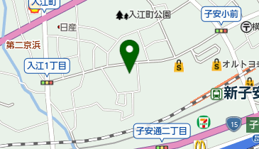 ピザーラ新子安店の地図画像