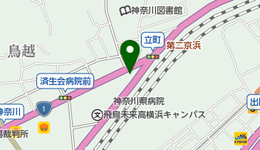 アップル横浜店の地図画像