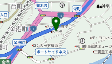 神奈川トヨタ自動車株式会社ピピットmyX店の地図画像