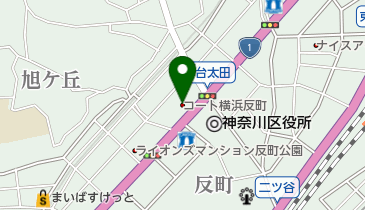 福田屋人形店横浜店の地図画像