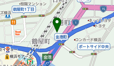 三洋ビル管理株式会社横浜金港町ビル管理室の地図画像