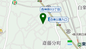 知美容室の地図画像