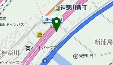 まみーでりか神奈川新町店の地図画像