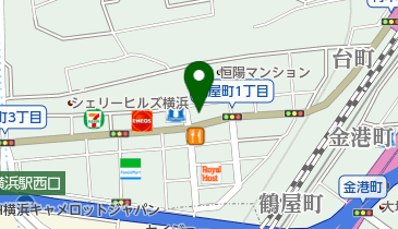 市川理容館の地図画像