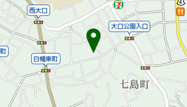 さくら理容室の地図画像