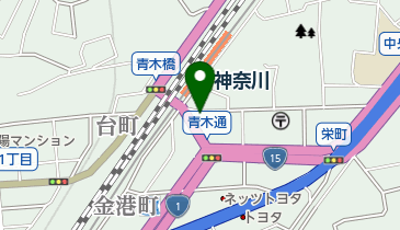 鈴木理容館の地図画像