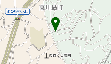 田辺理容室の地図画像