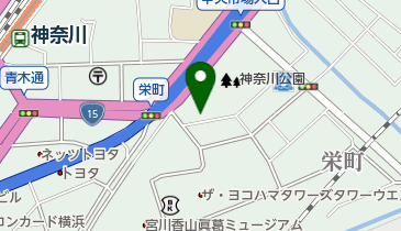 神奈川区役所 幸ケ谷集会所の地図画像