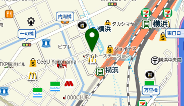 イエローサブマリン横浜店の地図画像