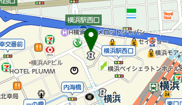 ハクビ京都きもの学院 神奈川校の地図画像