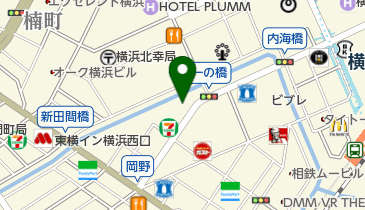 横浜書道学校の地図画像