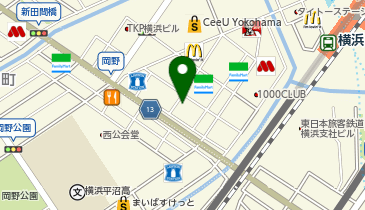 日本カイロプラクティックセンター横浜西口研究室の地図画像