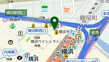 株式会社黒澤楽器店 横浜店の地図画像