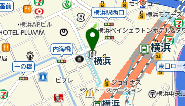 維新號横浜高島屋店の地図画像