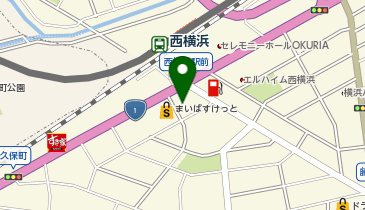 神奈川日産自動車株式会社 西横浜店の地図画像
