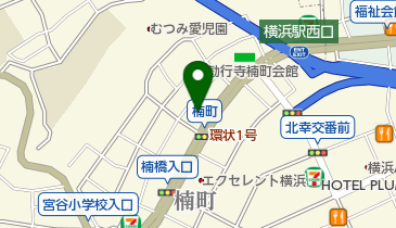 ボルボ・カーズ横浜西口の地図画像