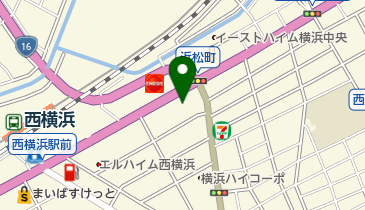 ペットの病院こすげの地図画像