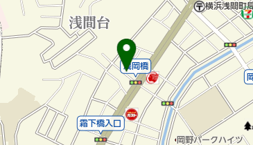 高崎理容室の地図画像