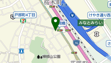 ナガマツ理容室の地図画像