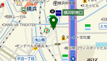 SoBAR屋ボースンの地図画像