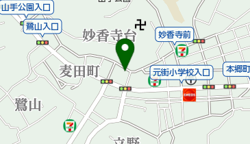 及川硝子店の地図画像