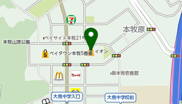 リペアショップコッポリ 本牧店の地図画像