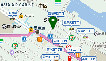 万国橋ギャラリーの地図画像