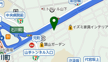 エレガントガラスワーク元町の地図画像