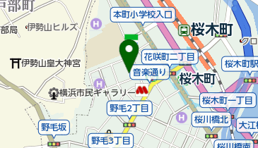 みなとみらい陶芸教室の地図画像