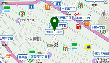 横浜弁天通第一生命ビルディング管理室の地図画像