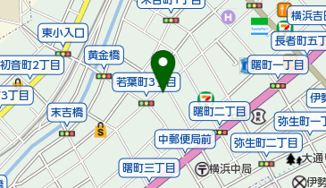 協同組合伊勢佐木町商店街の地図画像