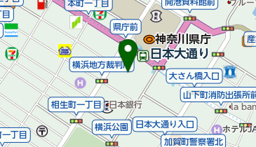 神奈川県弁護士会の地図画像