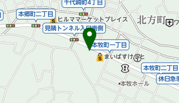 ブルーパワーズの地図画像