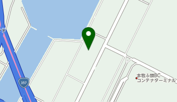 日塩株式会社 本牧倉庫の地図画像