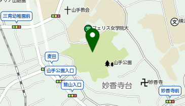 社団法人横浜インターナショナルテニスコミュニティーの地図画像