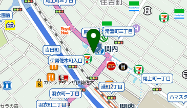 新和興業横浜出張所の地図画像