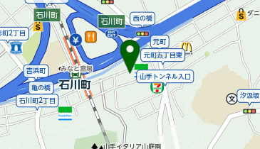 FACEの地図画像