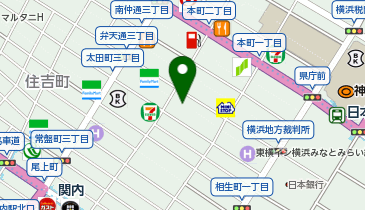 tvkチケットカウンターの地図画像