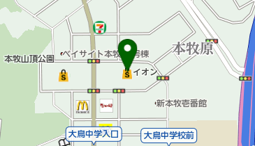 タンノ マイカル本牧店の地図画像