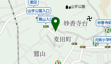 白井貴金属の地図画像