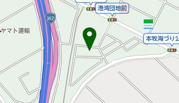 ながもち薬局 本牧埠頭店の地図画像