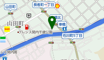 茜荘の地図画像