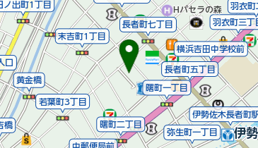 バリアン横浜店の地図画像