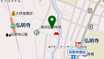 株式会社柳屋弘明寺店の地図画像