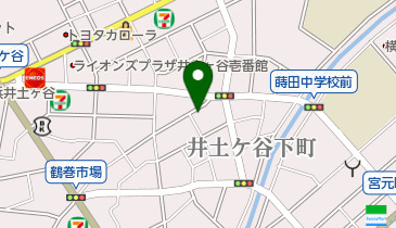 井土ヶ谷キリスト教会の地図画像